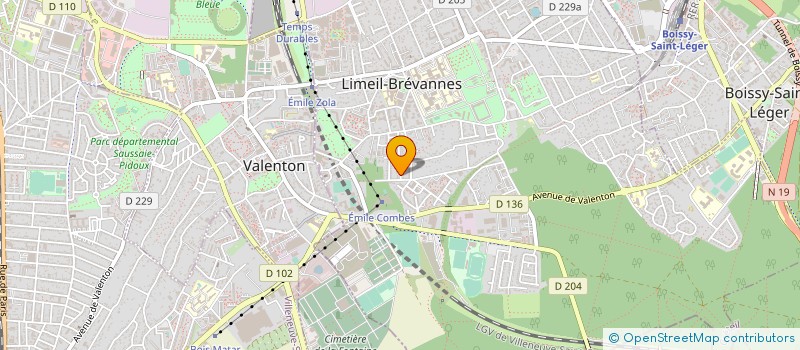 localisation de l'entreprise 517 892 386   LIMEIL-BREVANNES