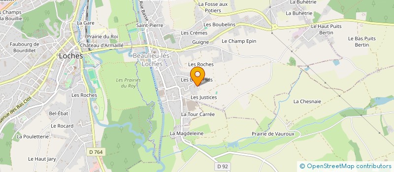 localisation de l'entreprise 517 910 428   BEAULIEU-LES-LOCHES