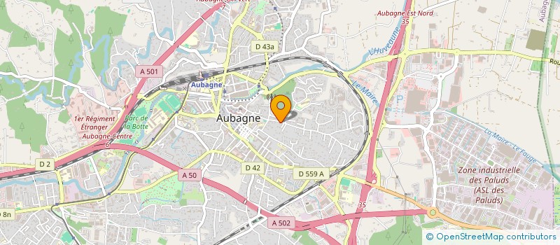 localisation de l'entreprise 517 944 294   AUBAGNE