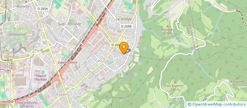 localisation de l'entreprise 517 944 922   POISAT