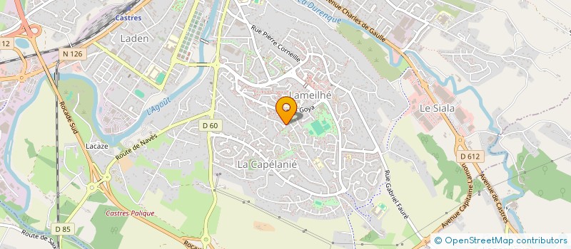 localisation de l'entreprise 517 966 230   CASTRES