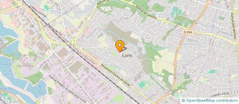 localisation de l'entreprise 517 985 305  à PAU