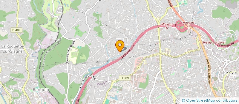 localisation de l'entreprise 517 995 676   MOUGINS