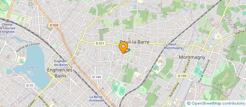 localisation de l'entreprise 517 996 666   DEUIL-LA-BARRE