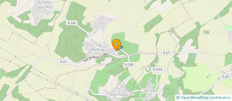 localisation de l'entreprise 517 IMMOBILIER à ROSNAY