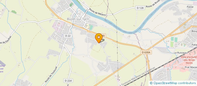 localisation de l'entreprise 518 003 876   BUZET-SUR-TARN
