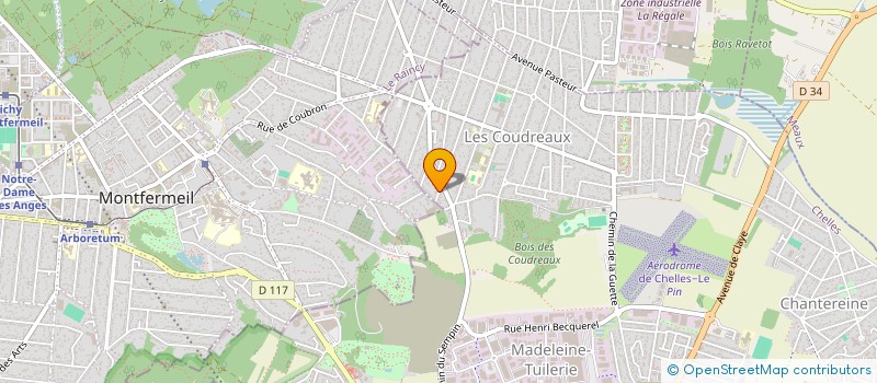 localisation de l'entreprise 518 007 877   BONDY