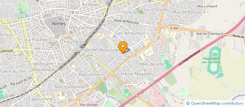 localisation de l'entreprise 518 013 313 à NIMES