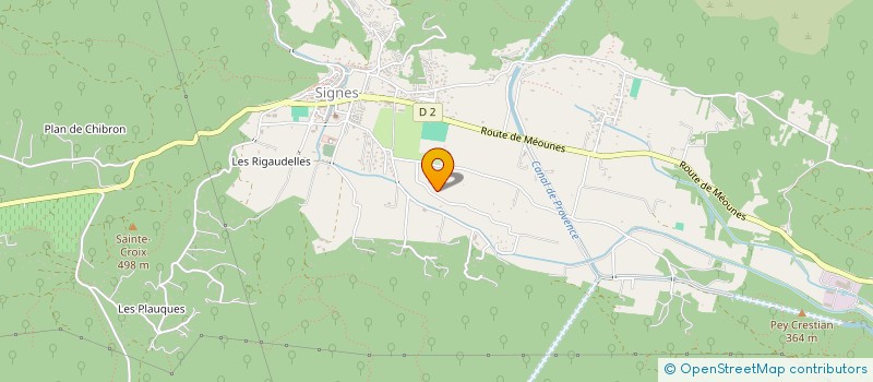 localisation de l'entreprise 518 016 027   ROQUEFORT-LA-BEDOULE