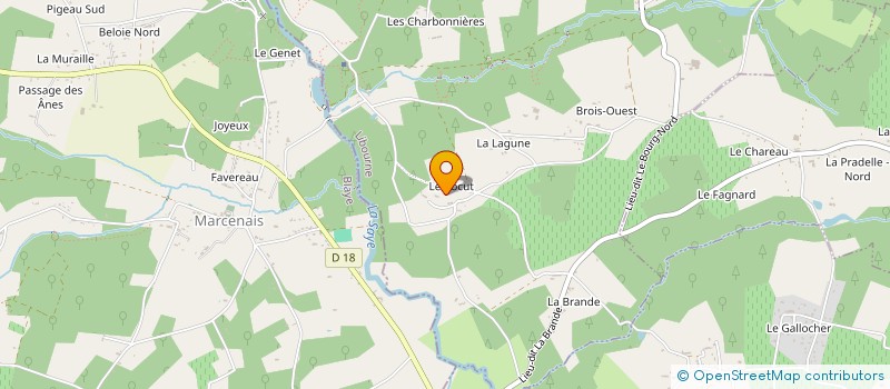 localisation de l'entreprise 518 033 360   BAGNERES-DE-LUCHON