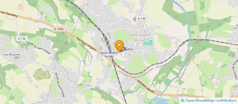 localisation de l'entreprise 518 044 987   SAINT-ANDRE-LE-GAZ