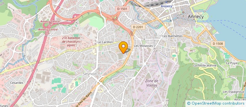 localisation de l'entreprise 518 063 144   ANNECY