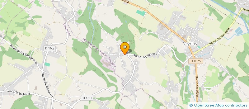 localisation de l'entreprise 518 078 720   LES AVENIERES VEYRINS-THUELLIN