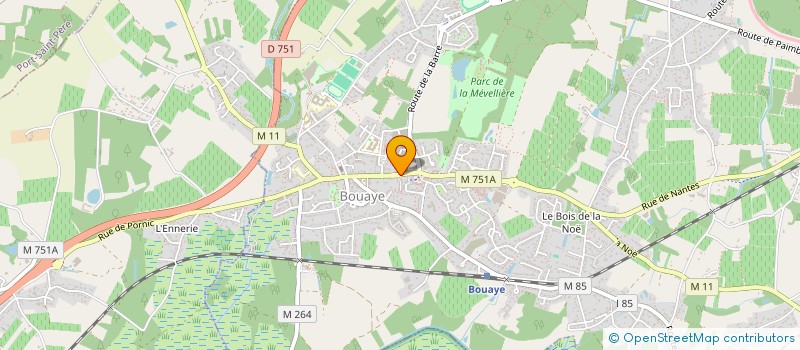 localisation de l'entreprise 518 080 957 à BOUAYE