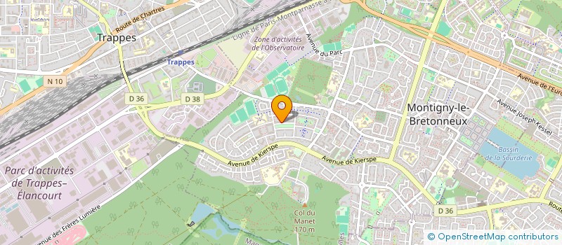 localisation de l'entreprise 518 127 774   GUYANCOURT