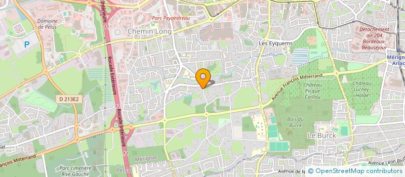 localisation de l'entreprise 518 131 685   MERIGNAC