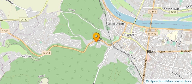 localisation de l'entreprise 518 132 667   ELBEUF