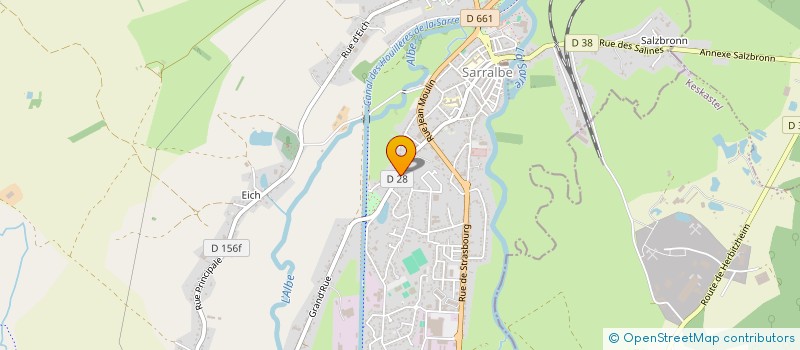 localisation de l'entreprise 518 152 855 à SARRALBE
