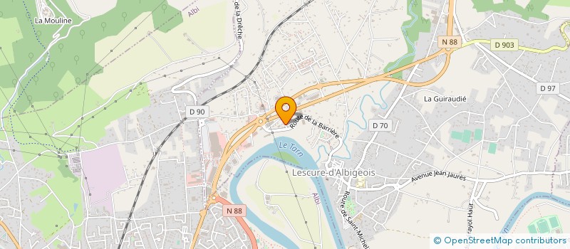 localisation de l'entreprise 518 160 437   CAMBON