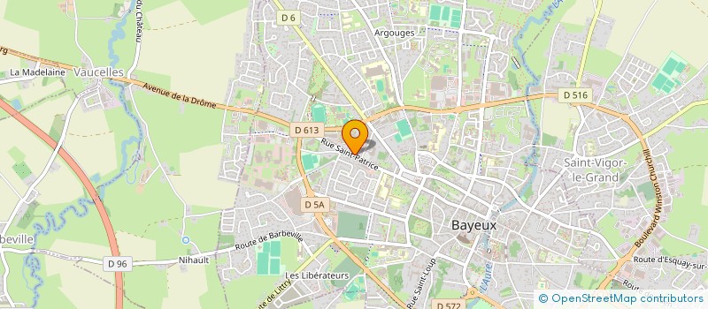 localisation de l'entreprise 518 168 539   BAYEUX