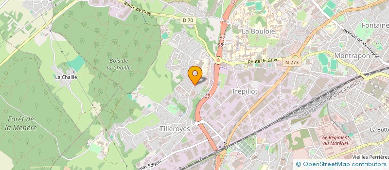 localisation de l'entreprise 518 171 517   BESANCON