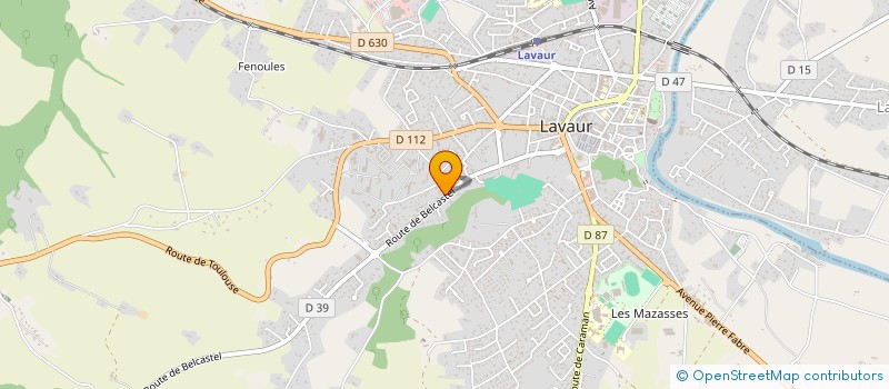 localisation de l'entreprise 518 179 510   MASSAC-SERAN