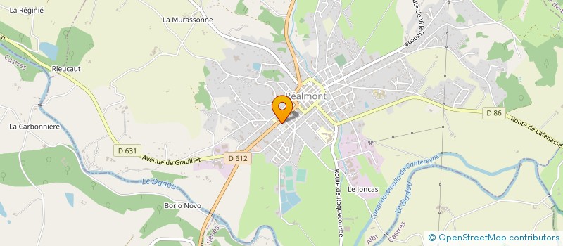 localisation de l'entreprise 518 182 258  à ALBI