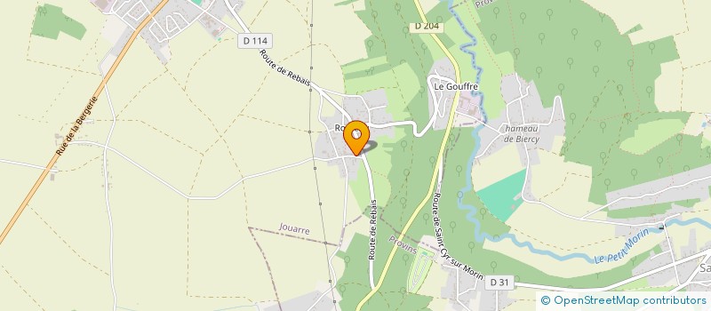 localisation de l'entreprise 518 182 662   REBAIS