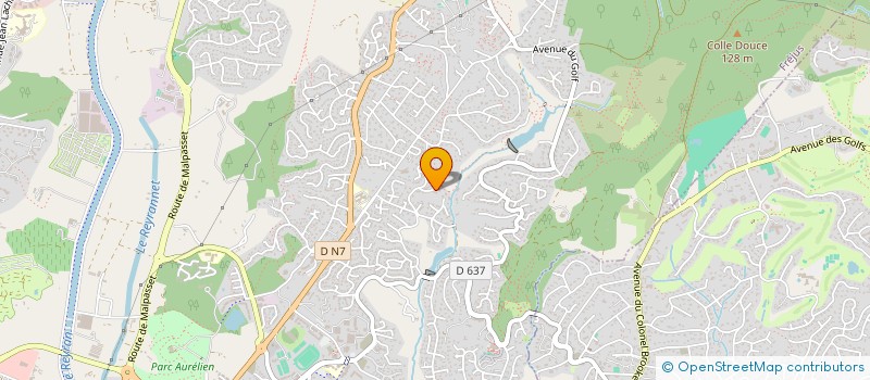 localisation de l'entreprise 518 214 838  à FREJUS