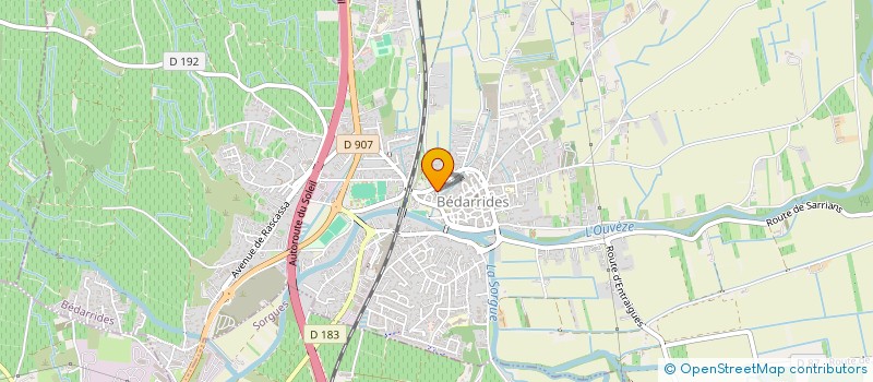 localisation de l'entreprise 518 215 322   BEDARRIDES