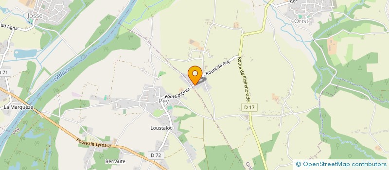 localisation de l'entreprise 518 222 906   ORIST