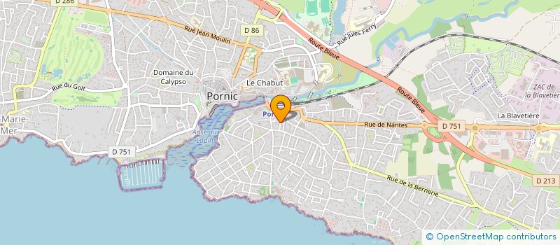 localisation de l'entreprise 518 248 075   PORNIC