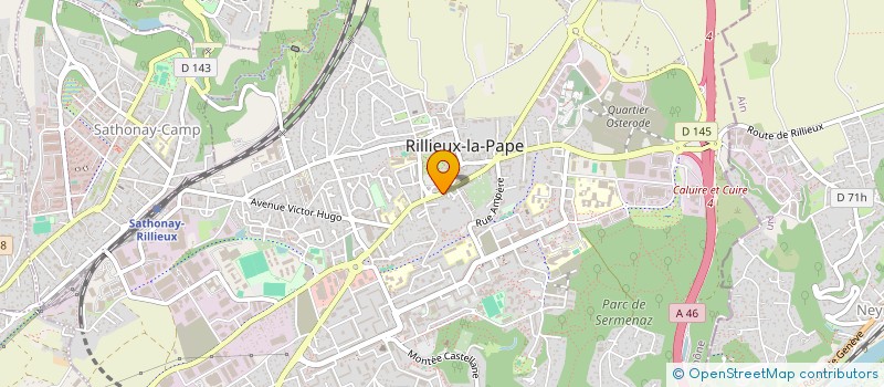 localisation de l'entreprise 518 257 548   VILLEURBANNE