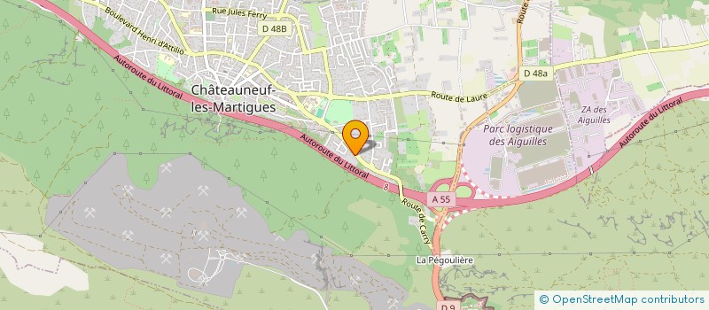 localisation de l'entreprise 518 262 555   CHATEAUNEUF-LES-MARTIGUES