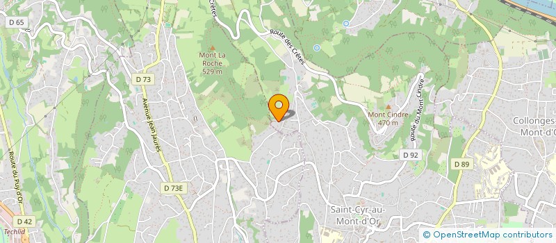 localisation de l'entreprise 518 277 967   SAINT-CYR-AU-MONT-D'OR