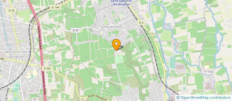 localisation de l'entreprise 518 282 256   CHATEAUNEUF-DE-GADAGNE