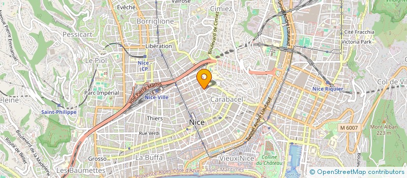 localisation de l'entreprise 518 293 402   NICE