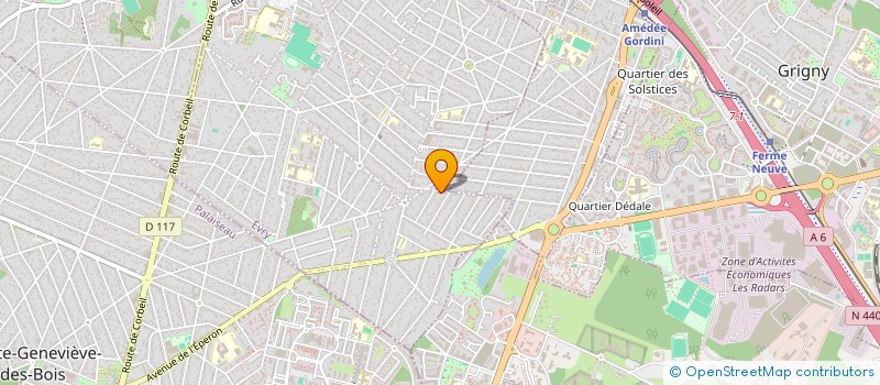 localisation de l'entreprise 518 297 494 à MORSANG-SUR-ORGE
