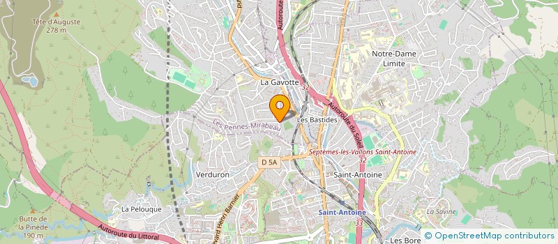 localisation de l'entreprise 518 305 529 à CABRIES