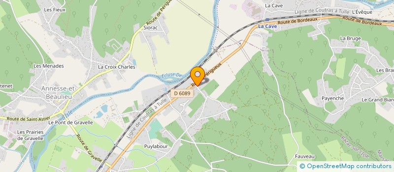 localisation de l'entreprise 518 308 416   RAZAC-SUR-L'ISLE