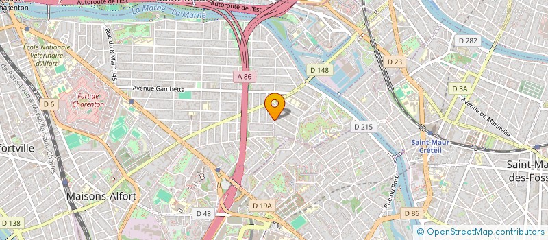 localisation de l'entreprise 518 316 443   MAISONS-ALFORT