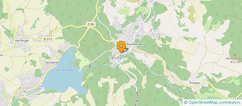 localisation de l'entreprise 518 340 534   SAINT-AMANT-TALLENDE