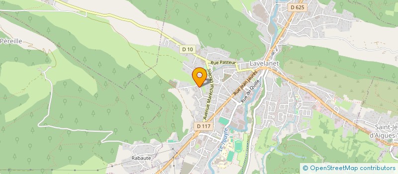 localisation de l'entreprise 518 342 217 à LAVELANET