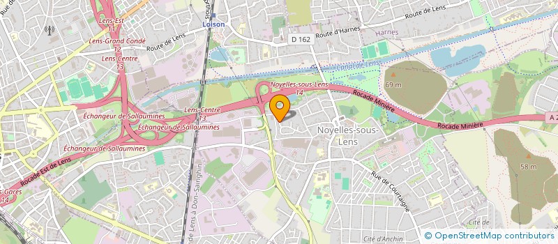 localisation de l'entreprise 518 353 651   NOYELLES-SOUS-LENS