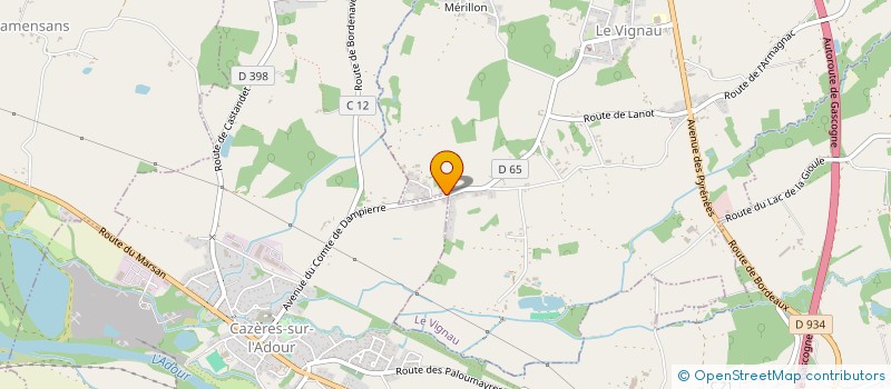 localisation de l'entreprise 518 365 226   LE VIGNAU