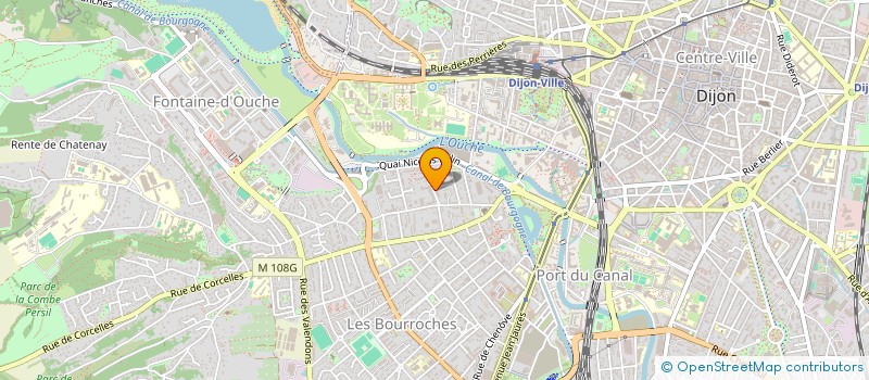 localisation de l'entreprise 518 370 606  à DIJON