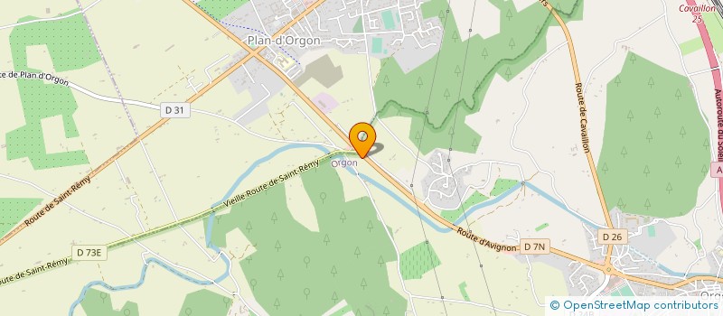 localisation de l'entreprise 518 370 903   ORGON