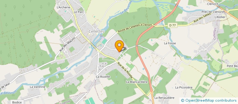 localisation de l'entreprise 518 378 153   ROMORANTIN-LANTHENAY