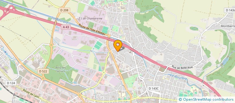 localisation de l'entreprise 518 392 758   L'ISLE-D'ABEAU