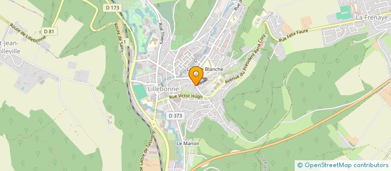 localisation de l'entreprise 518 397 757   LE BEC-HELLOUIN